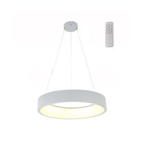 Valgusti rippuv CristalRecord Lyn, LED, 2800 - 5500 °K, 1 x 30 W, valge v. / valge v.