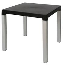 Lauko stalas Aifos, pilkas, 80 cm x 80 cm x 72 cm