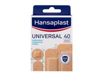 Plāksteris Hansaplast Universal, 7.2 cm x 1.9 cm, 40 gab.