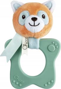 Погремушка, медведь Chicco My Sweet Doudou, коричневый цв./зеленый цв.