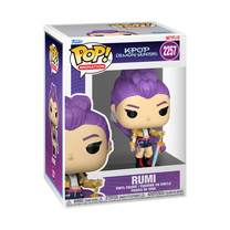 Žaislinė figūrėlė Funko POP! Animation KPOP Demon Hunters Rumi 2257, 9 cm, violetinė sp.