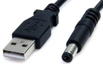 Kabelis StarTech USB2TYPEM 9515502 USB Type-A (4 pin) USB 2.0, DC jack, 0.91 m, melna krās.