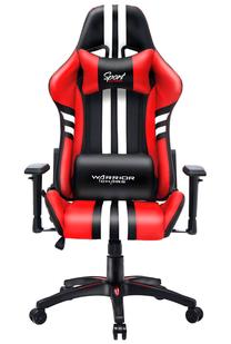 Spēļu krēsls Warrior Chairs Sport Extreme, melna krās./sarkana krās.