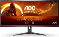Монитор AOC Gaming, CU34G2XP/BK, VA, 144 гц, UWQHD, 34″