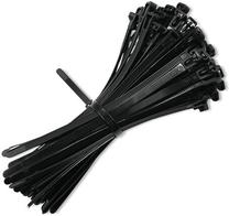 Кабельные органайзеры Qoltec Reusable Self-Locking Cable Ties, 250 x 7.2 мм, 100 шт.