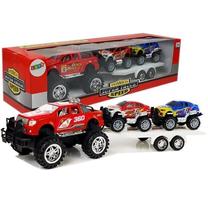 Набор игрушечных квадроциклов Lean Toys Power Speed Super Truck