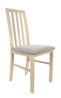 Valgomojo kėdė Ramen D09-TXK_RAMEN-TX069-1-DENVER_3_BEIGE, matinė, šviesiai ruda sp., 52 cm x 44 cm x 95 cm