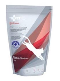 Sausā kaķu barība Trovet Renal Venison, rīsi, 0.5 kg