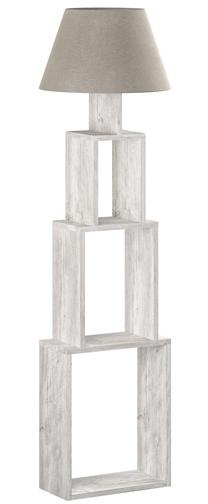 Toršeras su lentyna Kalune Design Tower 779HMS4113, pilka sp.