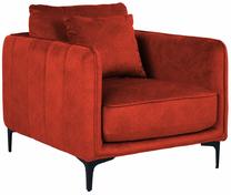 Krėslas Home4you Bianca 21735, oranžinė sp., 84 cm x 98 cm x 85 cm