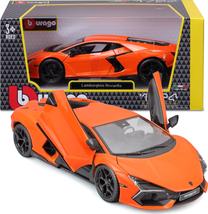Игрушечная машина Bburago Lamborghini Revuelto 21106, 1:24, oранжевый цв.
