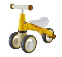 Vaikiškas dviratis EcoToys Mini Bicycle Walker Giraff 619, geltona sp., 5.5"