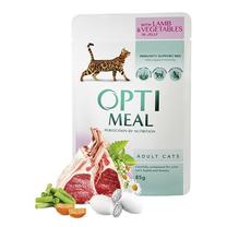 Mitrā kaķu barība Optimeal Perfection By Nutrition Lamb and Vegetables, jēra gaļa/dārzeņi, 0.085 kg