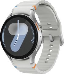 Viedais pulkstenis Samsung Galaxy Watch 7 44mm LTE, sudraba krās.
