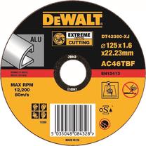 Pjovimo diskas kampiniam šlifuokliui Dewalt, 125 mm x 1.6 mm x 22.23 mm