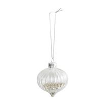 Ziemassvētku eglīšu rotaļlietu komplekts Christmas Touch EBT74101070, caurspīdīga krās., 6 cm, stikls, 3 gab.