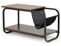 Kafijas galdiņš ModernHome, brūna krās./melna krās., 86.5 cm x 40 cm x 46 cm