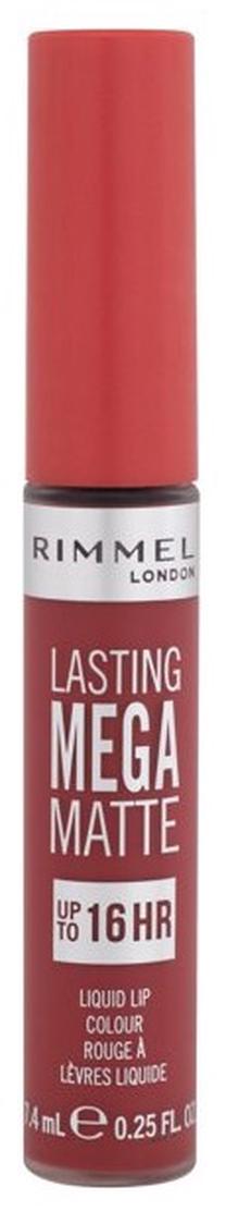 Lūpu krāsa Rimmel London Lasting Mega Matte 16HR, 7.4 ml, 500