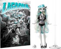Prekė su pažeista pakuote. Lėlė su priedais Mattel Monster High Reel Drama Lagoona Blue HKN30, 29 cm, sidabro sp.
