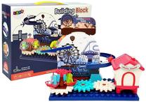 Konstrukcinės kaladėlės Building Block Track