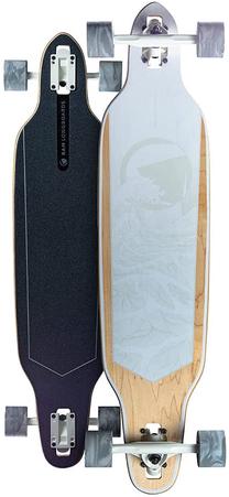Скейтборд RAM Solitary Blanc, белый цв./серый цв.