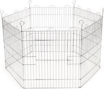 Grauzēju būris Beeztees, 105 cm x 66.5 cm x 58 cm, sudraba krās.