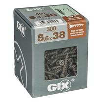 Koka skrūve, gk plāksnes/skrūves kokam Spax, 5.5 x 38 mm, 300 gab.