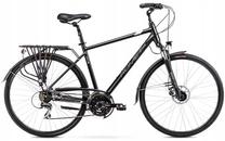 Dviratis turistinis Romet Wagant 4, 28 ", 23" rėmas, juoda sp.