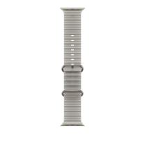 Laikrodžio dirželis Apple Ocean Band, 49 mm, natural titanium sp./translucent gray