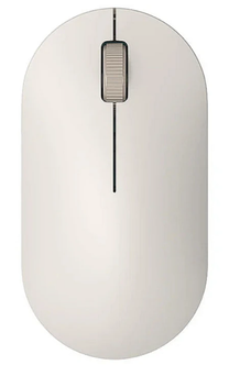Bezvadu datora pele Xiaomi Lite 2, 2.4 ghz wireless, balta krās.