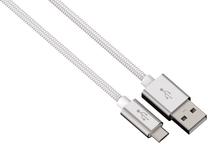 Laidas Hama, USB 2.0/Micro USB, balta sp.