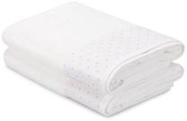 Vannirätikute komplekt Foutastic Pitircik - Ecru 321SHS1435, kreemjasvalge/beež v., 140 cm x 70 cm, 2 tk