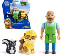 Figūrėlių rinkinys Spin Master Paw Patrol Rubble, 3 vnt., juoda sp./geltona sp./žalia sp.