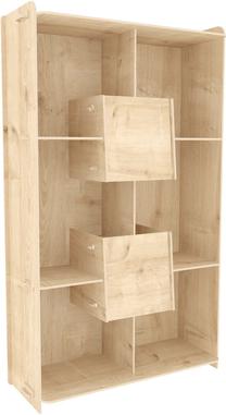 Pastatoma lentyna Kalune Design Pana 875ZNA4646, ąžuolo sp., 138 cm x 83 cm x 27 cm