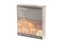 Гирлянда лампочек Finnlumor, 2 м, белый цв., 20 LED
