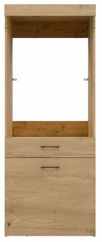 Spintelė skalbimo mašinai Pola 2S, artisan oak sp., 64 cm x 64 cm x 162 cm