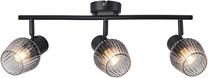 Светильник потолочный Candellux Lighting Mitura 93-45423, E27, 3 x 40 Вт, черный цв. / черный цв.