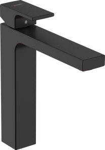 Смеситель для раковины Hansgrohe Vernis Shape 71562670, черный цв.