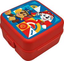 Pārtikas trauks Kids Euroswan Paw Patrol PW19925, 13 cm x 13 cm, sarkana krās.