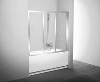 Vannas siena Ravak AVDP3 - 170, 171 cm x 138 cm, balta krās./caurspīdīgs
