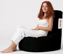 Sėdmaišis Hanah Home Lina 248FRN1108, juoda sp.
