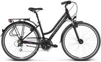 Velosipēds tūristu Kross Trans 3.0, 28 ", 19" rāmis, melna krās./violeta krās.