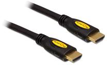 Vads Delock HDMI to HDMI HDMI-A 19 pin male, HDMI-A 19 pin male, 0.5 m, melna krās.