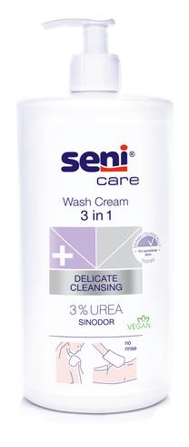 Kūno kremas Seni Care Wash Cream 3in1, 1000 ml