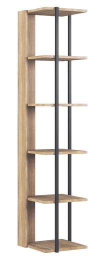 Pastatoma lentyna Kalune Design Furba 598MNM1202, ąžuolo sp., 170 cm x 35 cm x 35 cm