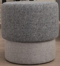 Pufas Hanah Home Felix 825BLC2501, pilka sp., 40 cm x 40 cm x 42 cm