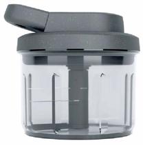 Smulkintuvas Zyliss Easy Pull, 14.7 cm, 0.8 l, pilka sp.