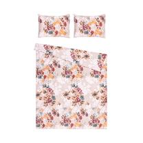 Patalynės užvalkalų komplektas Domoletti Percale Silken Bloom, rožinė sp., 50 x 70 cm, 160 x 200 cm, 3 d.