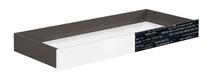 Patalynės dėžė Graphic Drawer For Bed, juoda sp., 168.5 x 71 cm