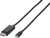 Провод Vivanco Universal USB Type-C to DisplayPort 45527 Displayport, USB Type C, 1.5 м, черный цв.